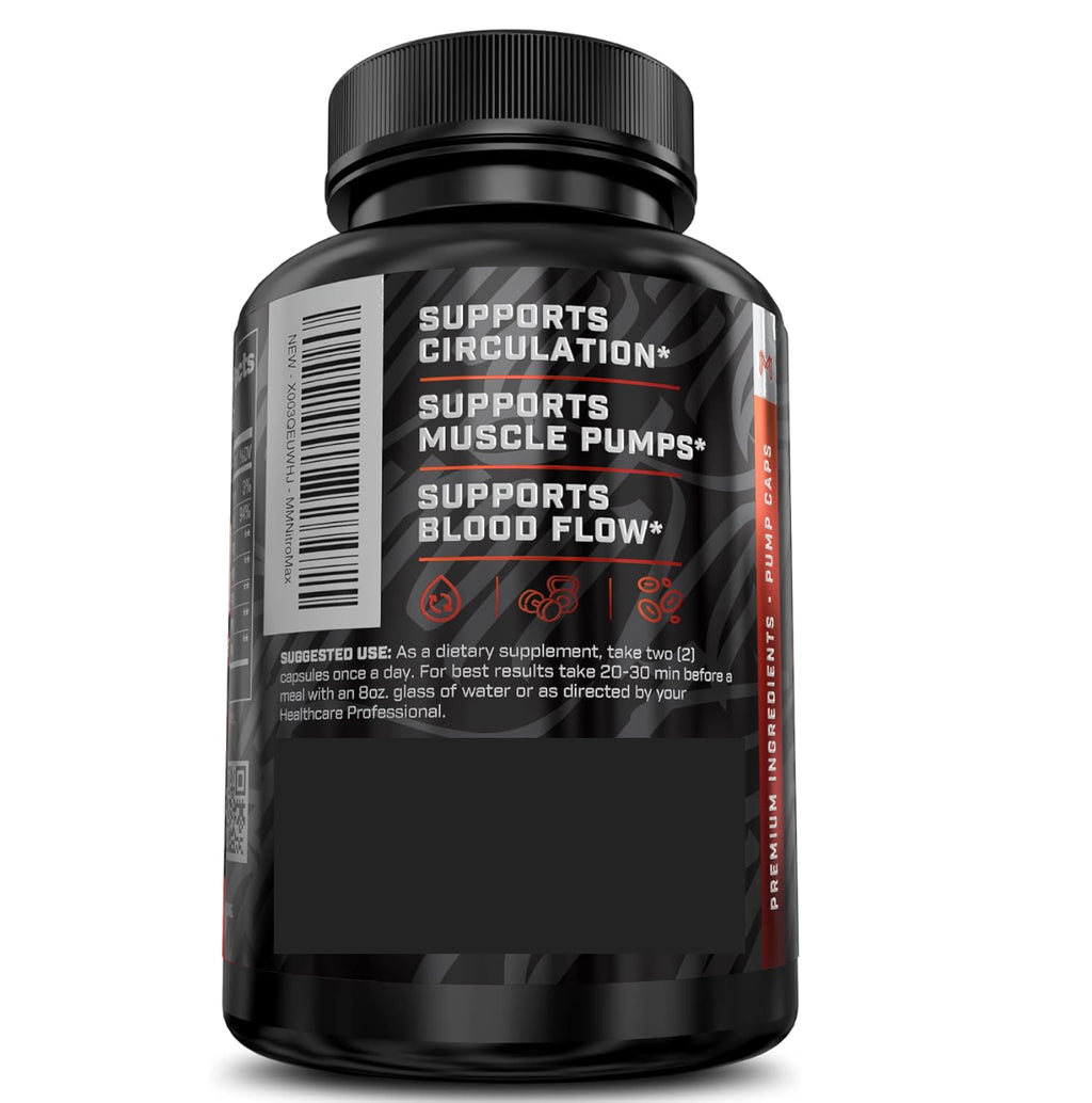 Male Enhancement Enlarger Thicker Size Nitric Oxide for Men Sex Pills 60 CPS-NEW