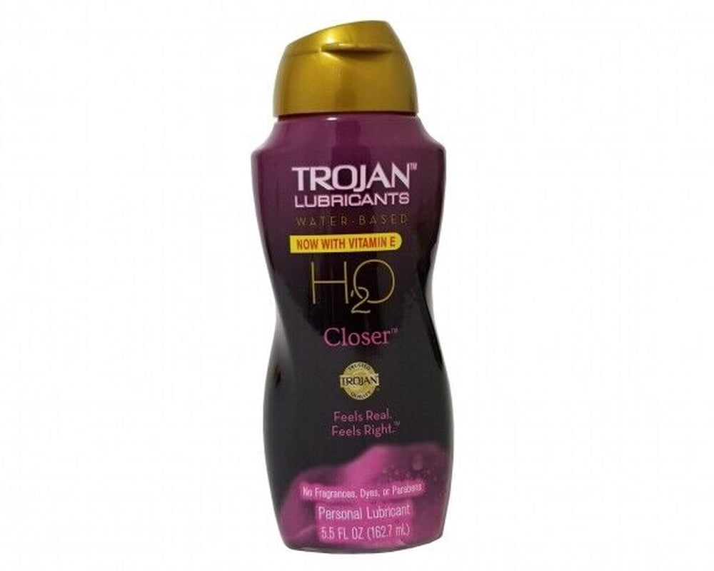 Trojan Lubricants H2O Closer Water Based Personal Lubricant 5.5 Oz